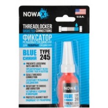 Фиксатор резьбы синий для разборных соединений NOWAX NX21139 THREADLOCKER BLUE 10g