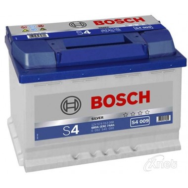 Аккумулятор 6CT-74 BOSCH S4 Silver 0092S40090 полярность (1)