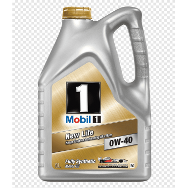 Олива моторна MOBIL 1 NEW LIFE 0W40 5л.