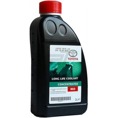 Антифриз Toyota "Long Life Coolant Concentrated" красный, 1л