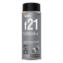 Расстворитель ржавчины с молибденом - BIZOL MoS2 Unblock+ f21 0,4л