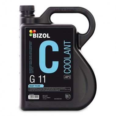 Антифриз BIZOL Coolant G11 -40°С ready to use 5л