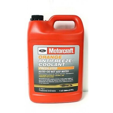 Антифриз концентрат Motorcraft "Orange Prediluted Antifreeze/Coolant 50/50", оранжевый 3.