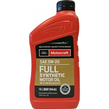 Олива моторна синтетична Ford Motorcraft "Full Synthetic Motor Oil 5W-20", 0.946 л