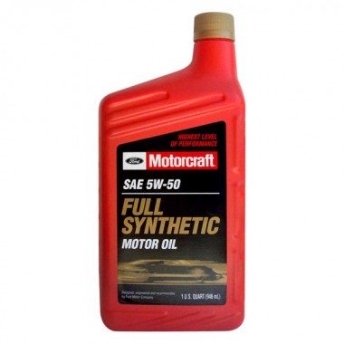 Олива моторна синтетична Ford Motorcraft "Full Synthetic Motor Oil 5W-50", 0.946 л