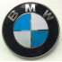 Эмблема на капот BMW 51148132375. Диаметр эмблемы 82 мм - НЕОРИГИНАЛ