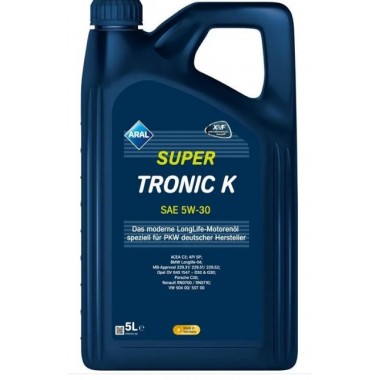 Олива моторна Aral Super Tronic K 5W30 5л.