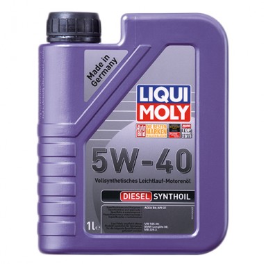 ОЛИВА МОТОРНА DIESEL SYNTHOIL 5W-40 1Л