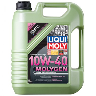 ОЛИВА МОТОРНА MOLYGEN NEW GENERATION 10W-40 5Л