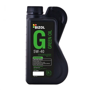 Синтетическое моторное масло - BIZOL Green Oil 5W-40 1л
