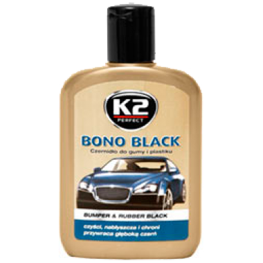 Краситель-консервант шин K2 K030 BONO BLACK, 200мл.