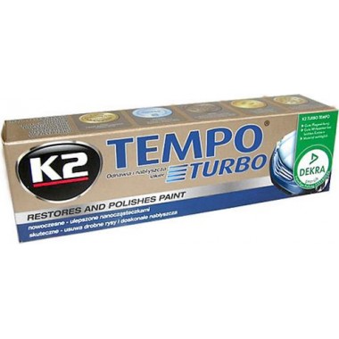 Восковая паста для полировки кузова K2 TEMPO K001