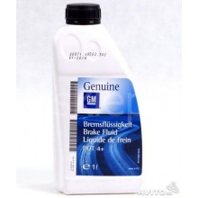 Гальмівна рідина GM Brake Fluid DOT 4 1л.