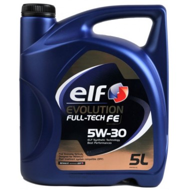 Олива моторна ELF EVOLUTION FULLTECH FE 5W30 5л.