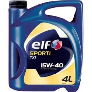 Олива моторна ELF SPORTI TXI 15W40 4л.